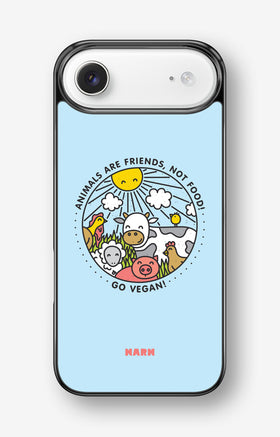 iPhone Air Hard Case – Friends, Not Food - View 1