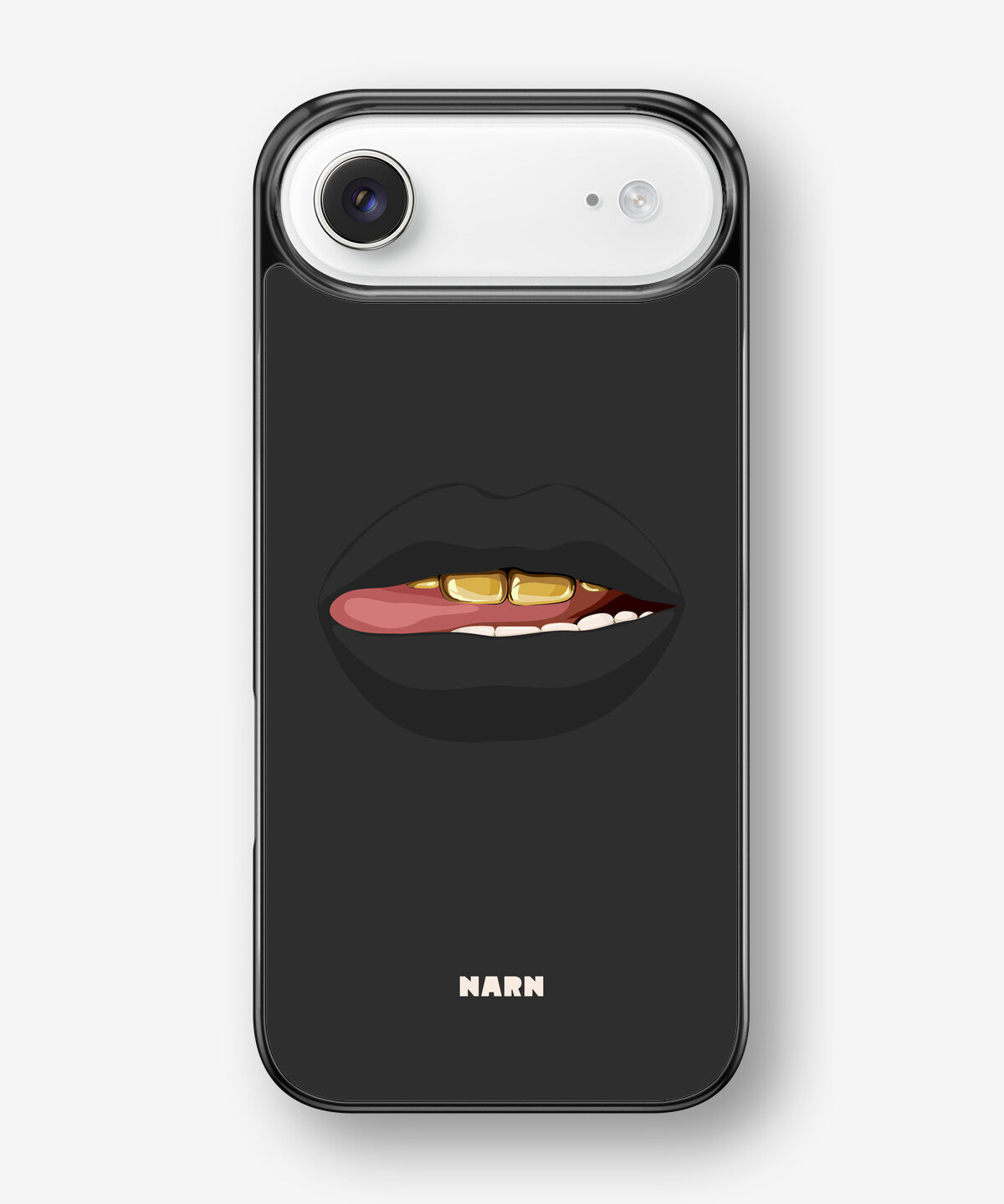 iPhone Air Hard Case – Golden Lips - View 1