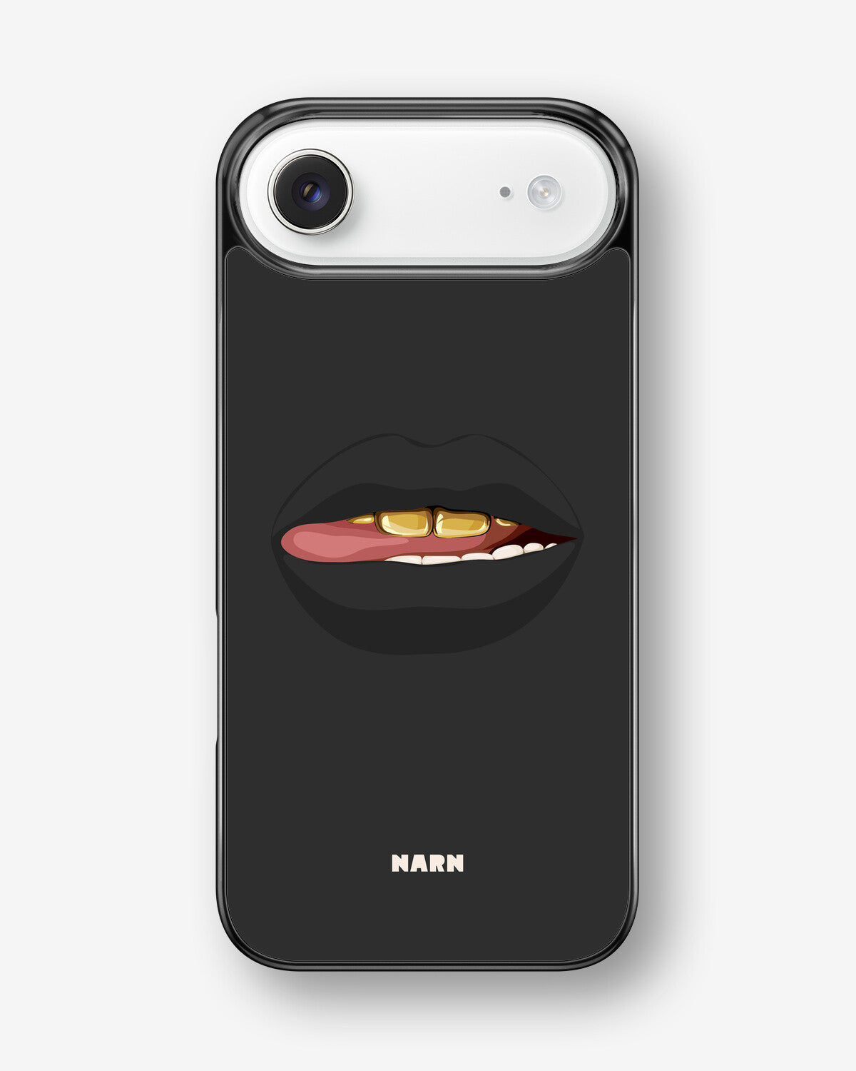 iPhone Air Hard Case – Golden Lips - View 1