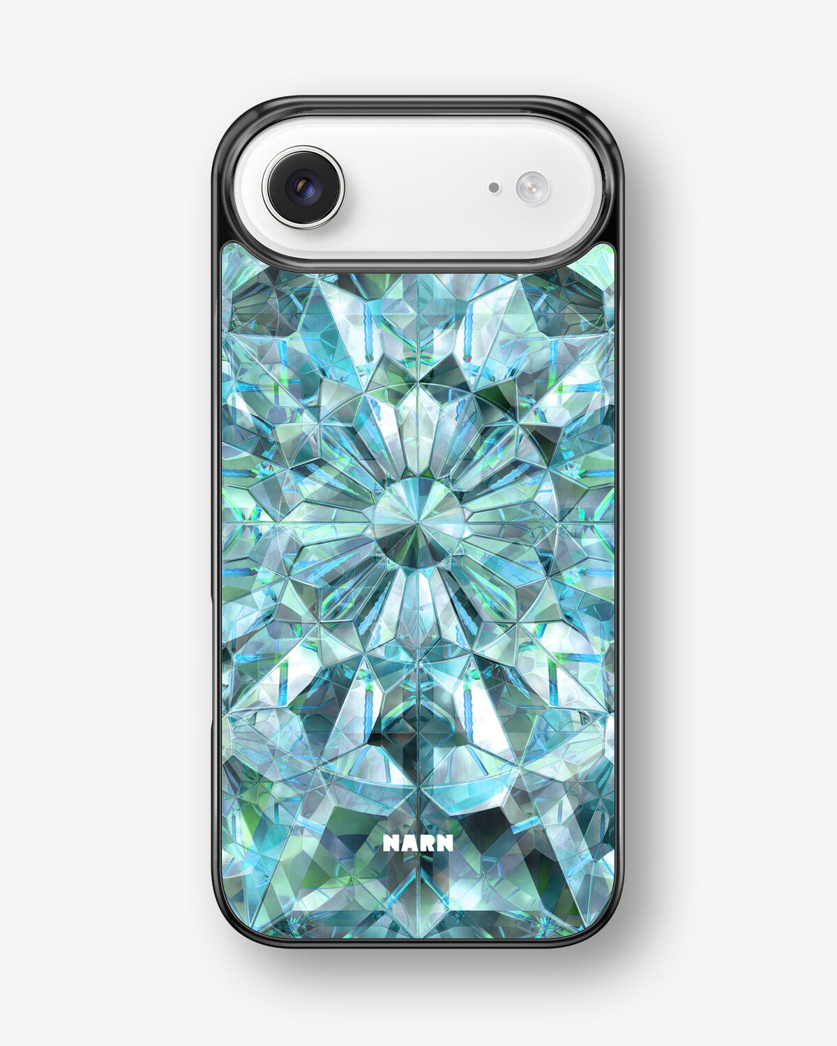 iPhone Air Hard Case – Green Crystals - View 1