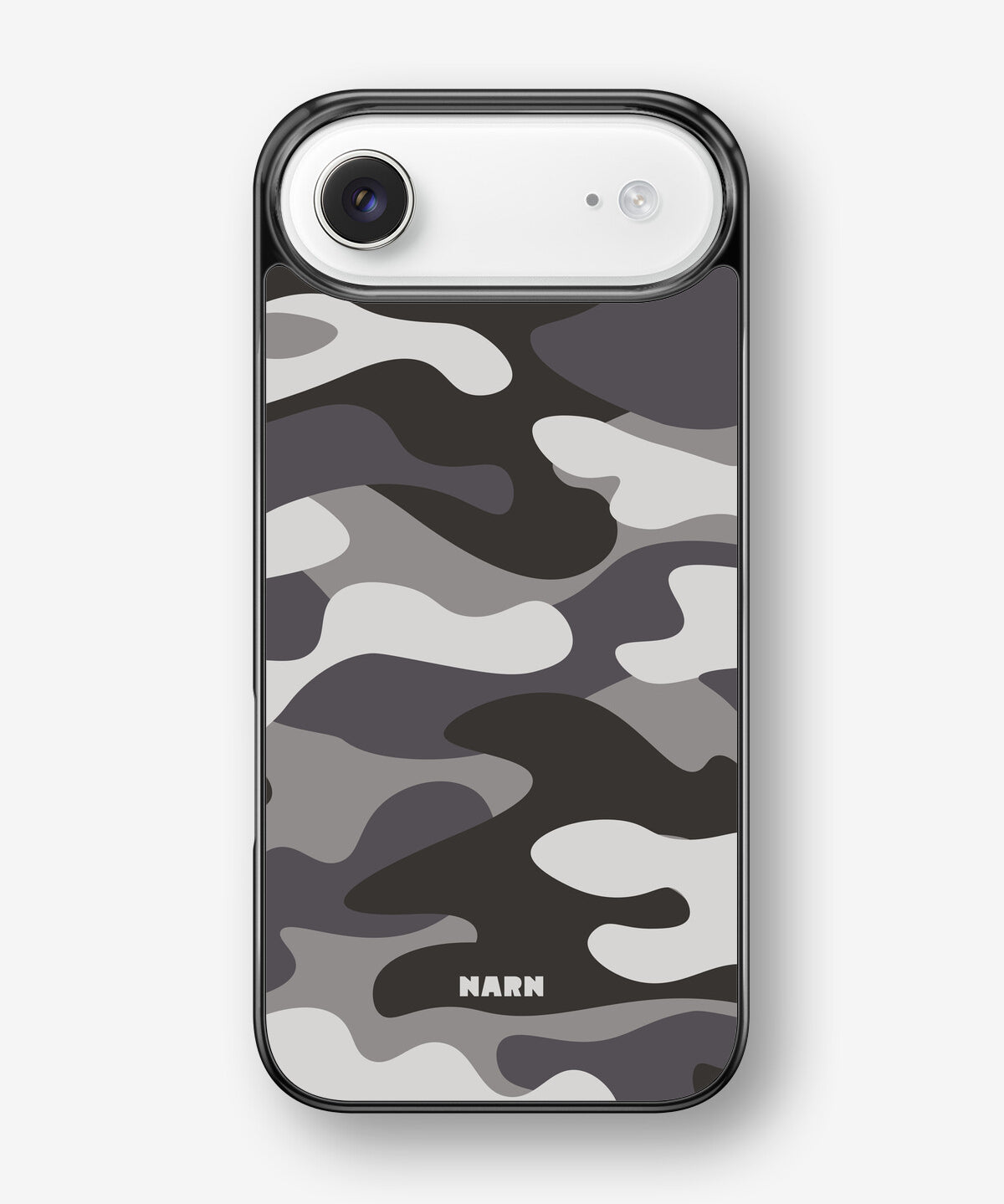 iPhone Air Hard Case – Grey Camo - View 1