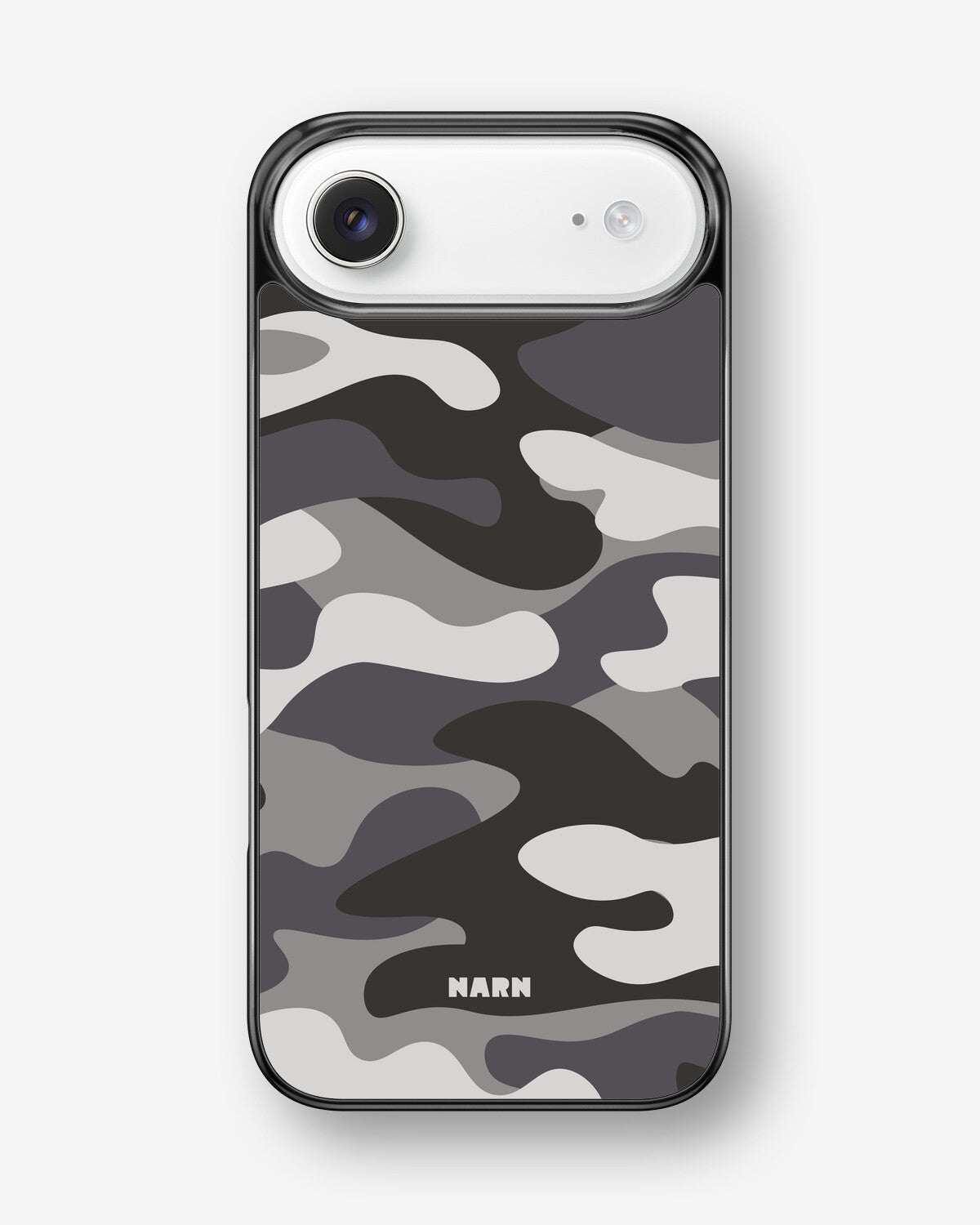 iPhone Air Hard Case – Grey Camo - View 1
