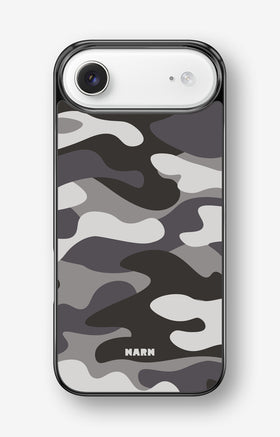 iPhone Air Hard Case – Grey Camo - View 1