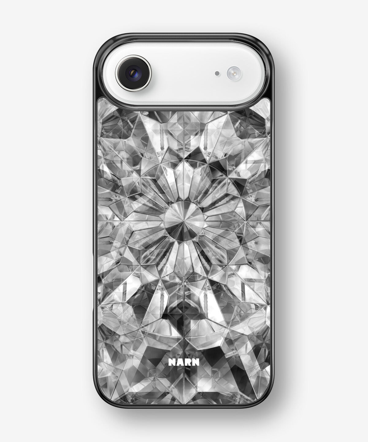 iPhone Air Hard Case – Grey Crystals - View 1