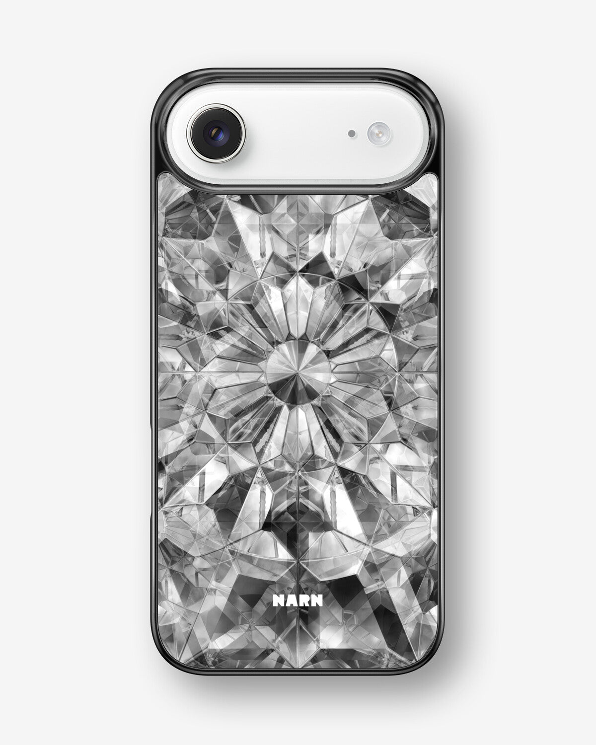 iPhone Air Hard Case – Grey Crystals - View 1