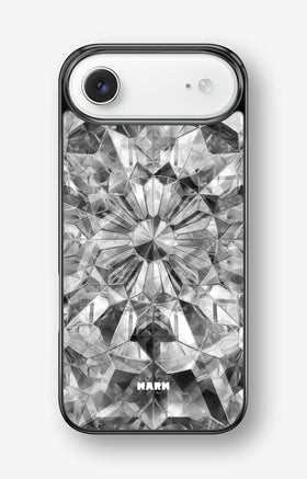 iPhone Air Hard Case – Grey Crystals - View 1