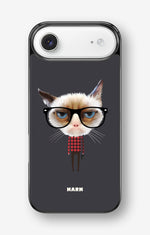 iPhone Air Hard Case – Hipster Cat - View 1