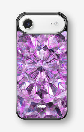 iPhone Air Hard Case – Lavender Crystals - View 1
