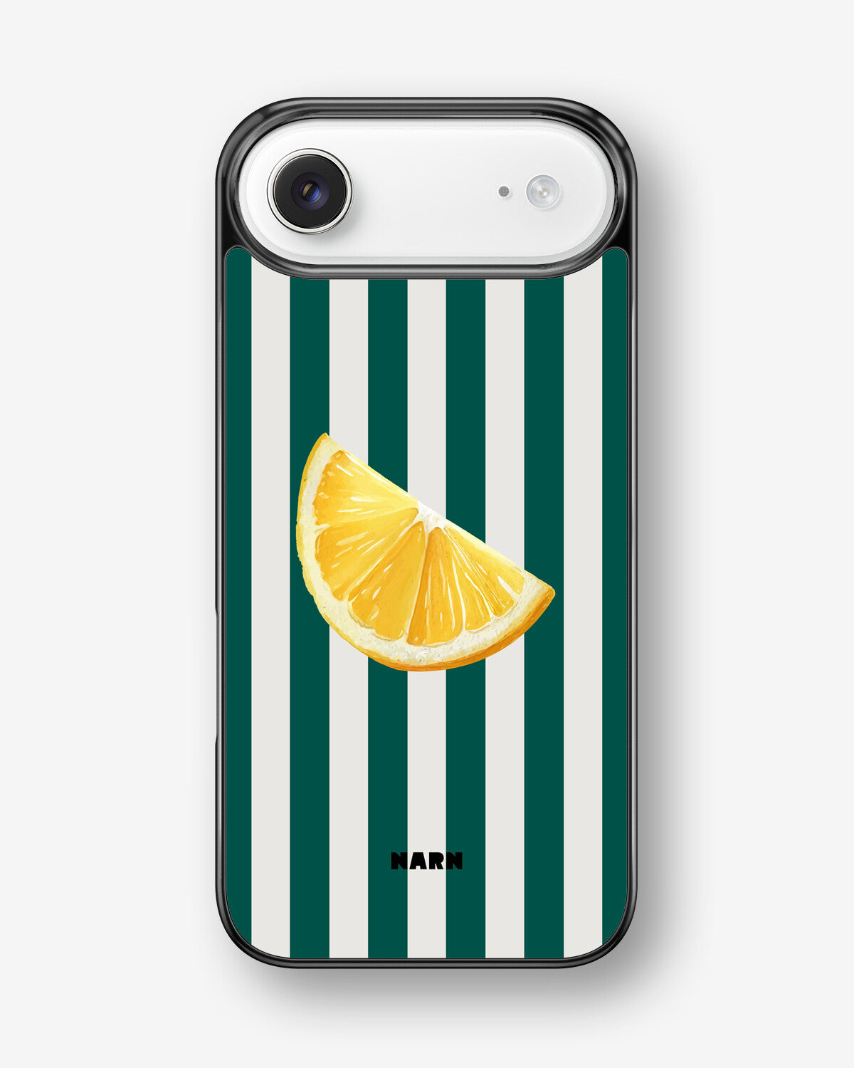 iPhone Air Hard Case – Lemon Stripes - View 1