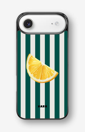 iPhone Air Hard Case – Lemon Stripes - View 1