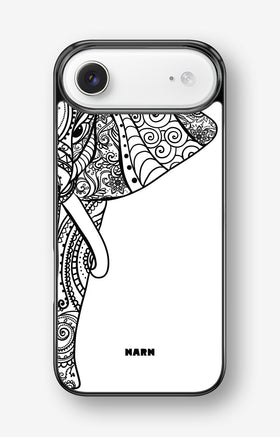 iPhone Air Hard Case – Mandala Elephant - View 1