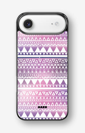 iPhone Air Hard Case – Purple Aztec - View 1