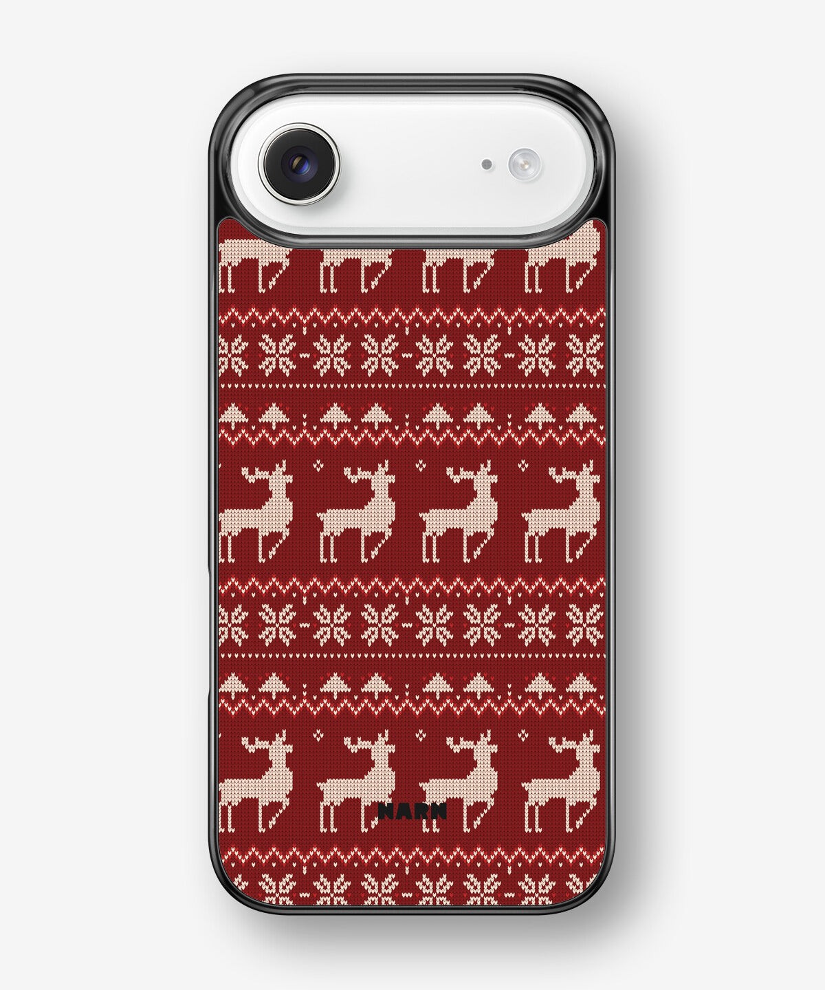 iPhone Air Hard Case – Reindeer Knit - View 1