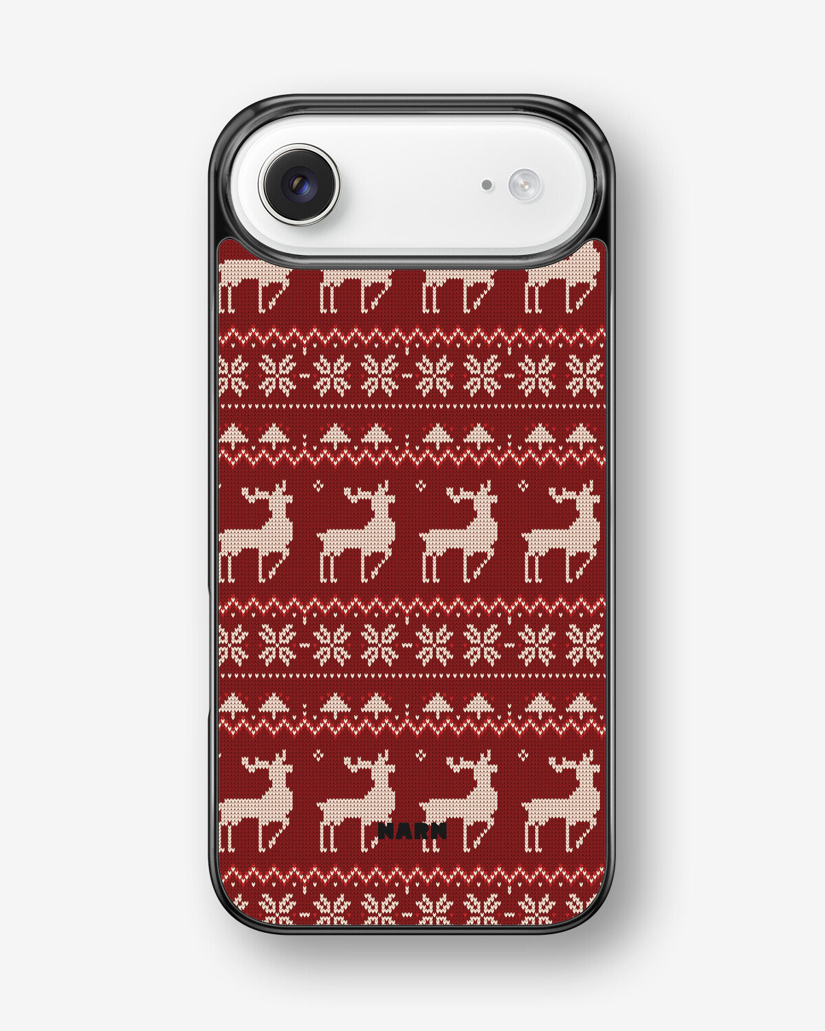 iPhone Air Hard Case – Reindeer Knit - View 1