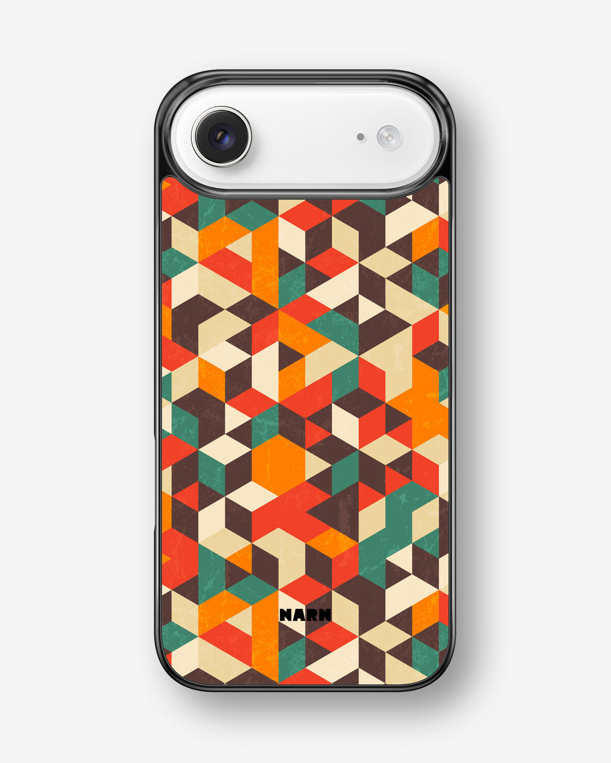 iPhone Air Hard Case – Retro Geometric - View 1