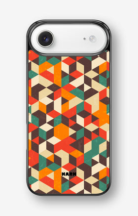 iPhone Air Hard Case – Retro Geometric - View 1