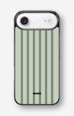 iPhone Air Hard Case – Sage Stripes - View 1