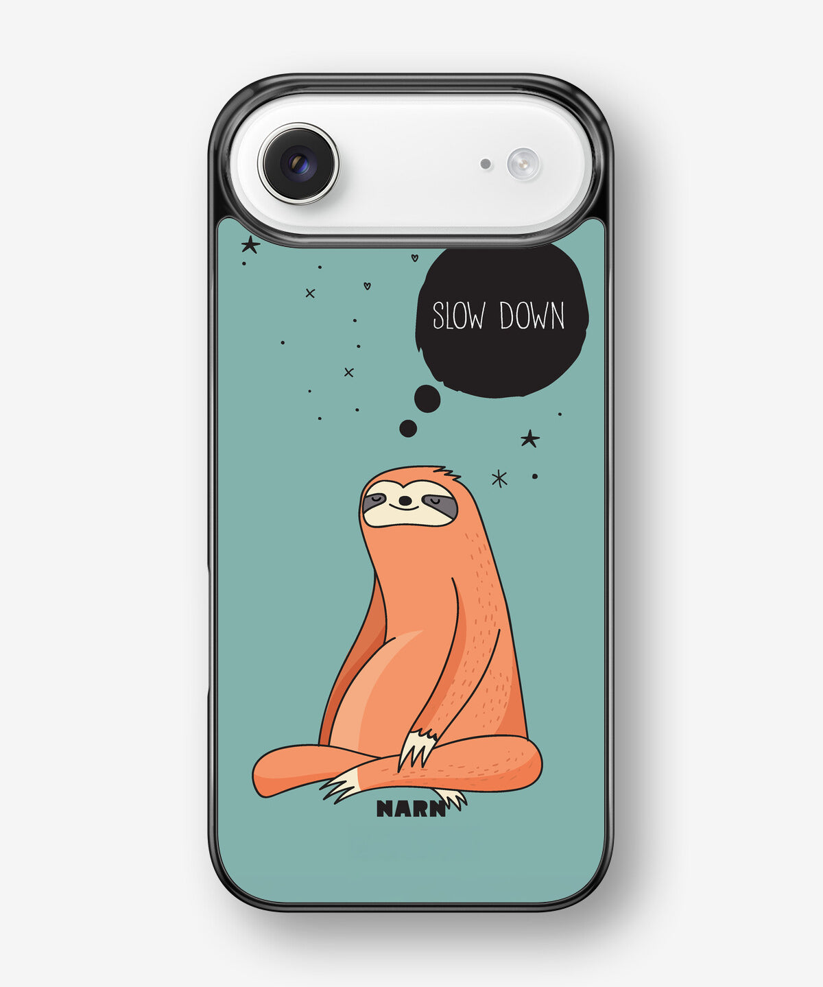 iPhone Air Hard Case – Slow Down Sloth - View 1
