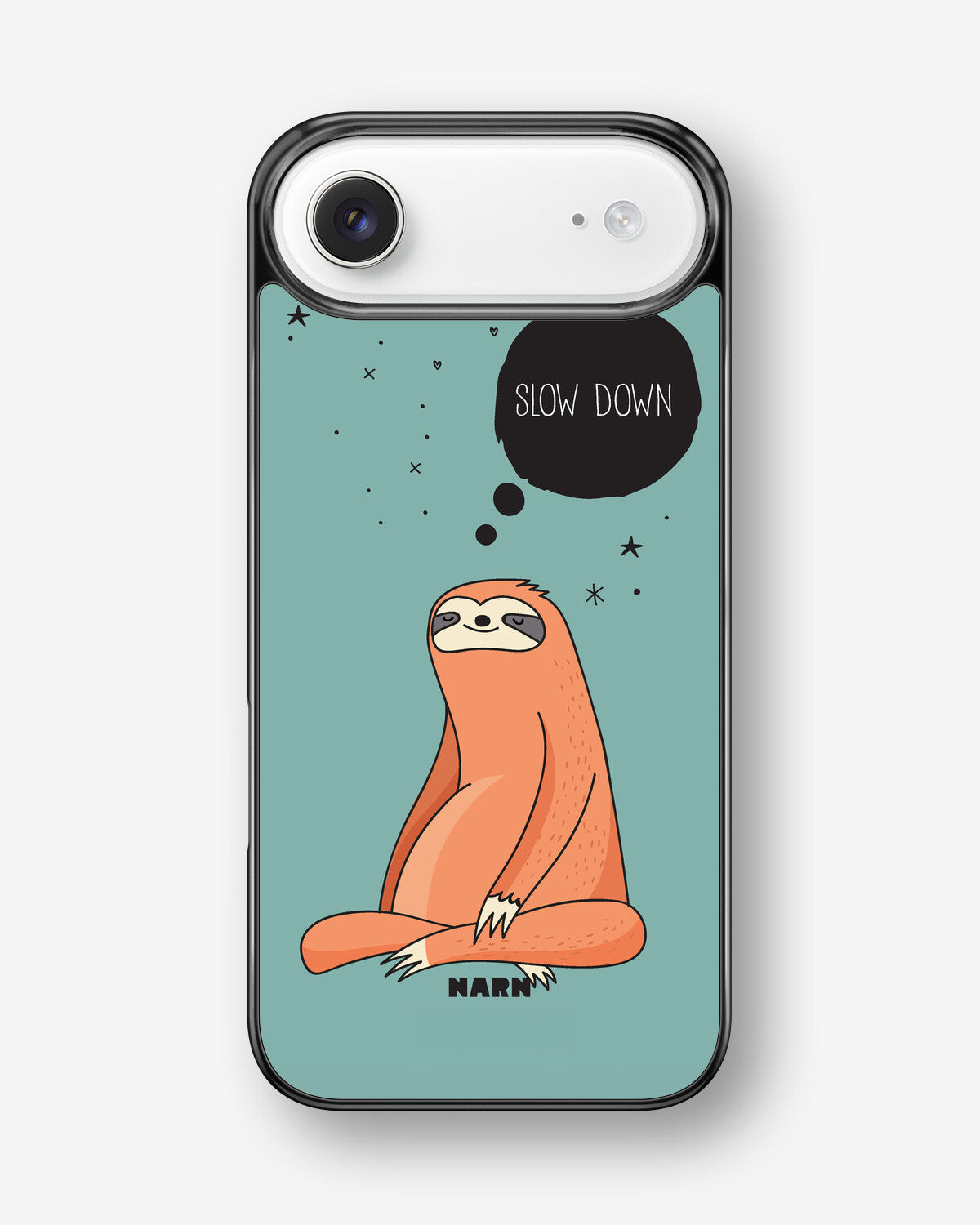 iPhone Air Hard Case – Slow Down Sloth - View 1