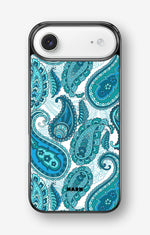 iPhone Air Hard Case – Turquoise Paisley - View 1