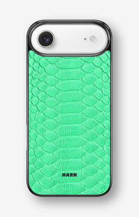 iPhone Air Hard Case – Turquoise Snake - View 1