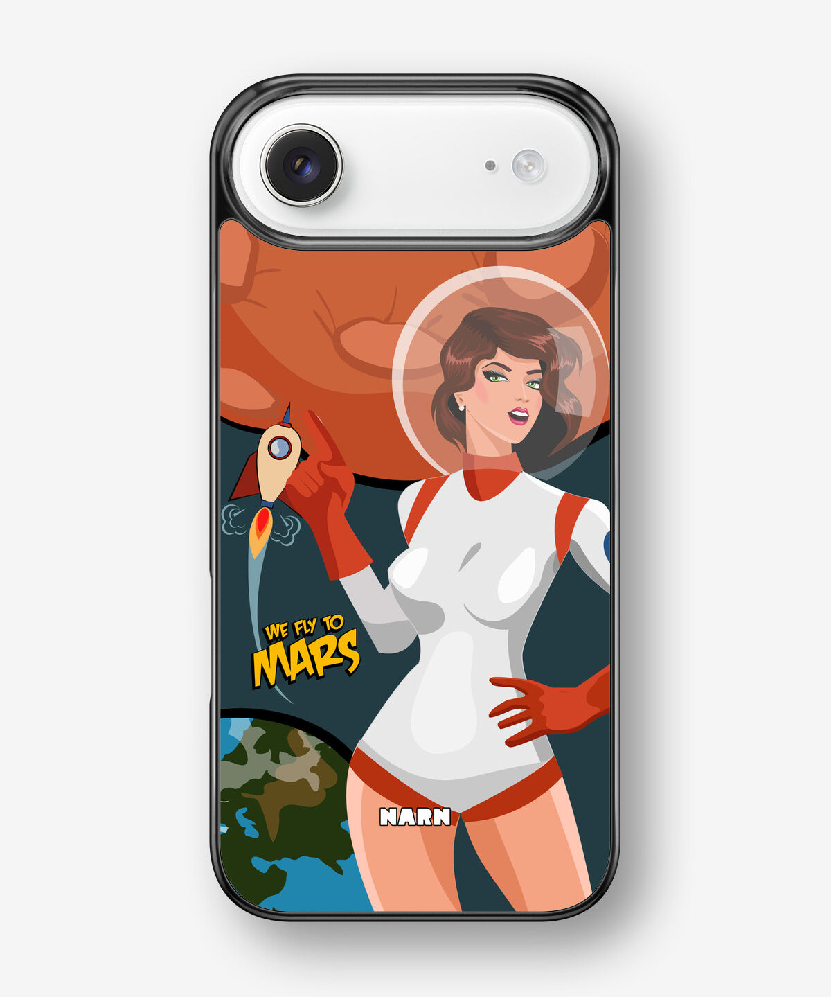 iPhone Air Hard Case – We Fly To Mars - View 1