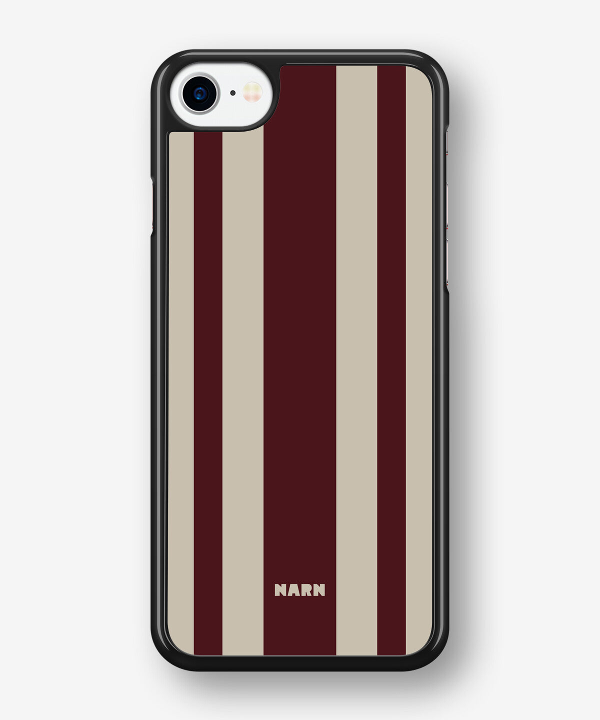 iPhone SE (2020/2022) Hard Case – Bordeaux Stripe - View 1
