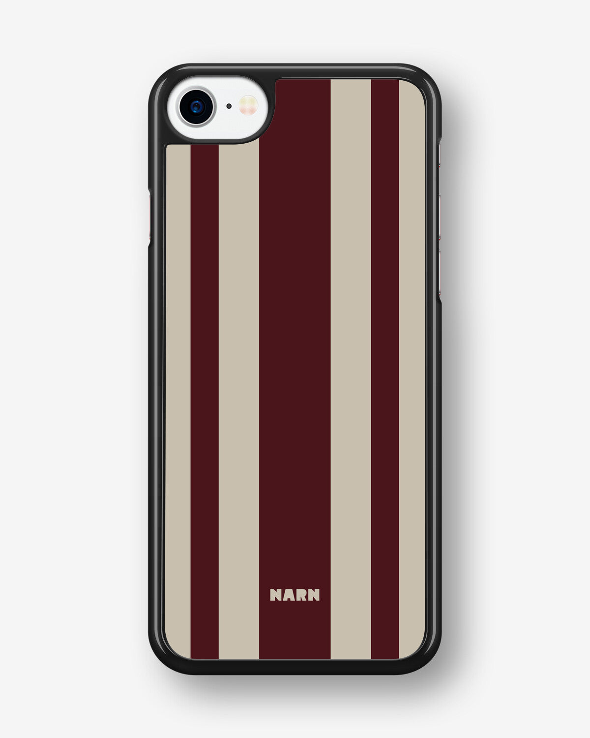 iPhone SE (2020/2022) Hard Case – Bordeaux Stripe - View 1
