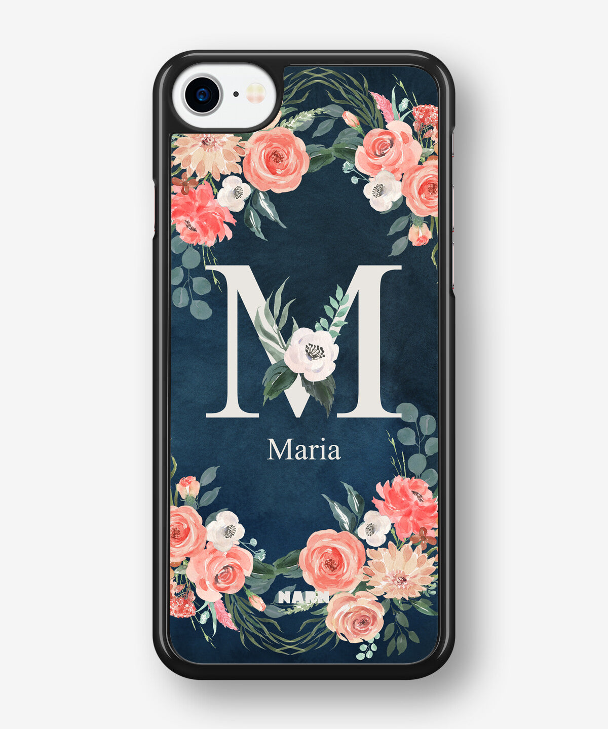 iPhone SE (2020/2022) Hard Case – Custom - Floral - View 1