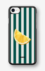iPhone SE (2020/2022) Hard Case – Lemon Stripes - View 1