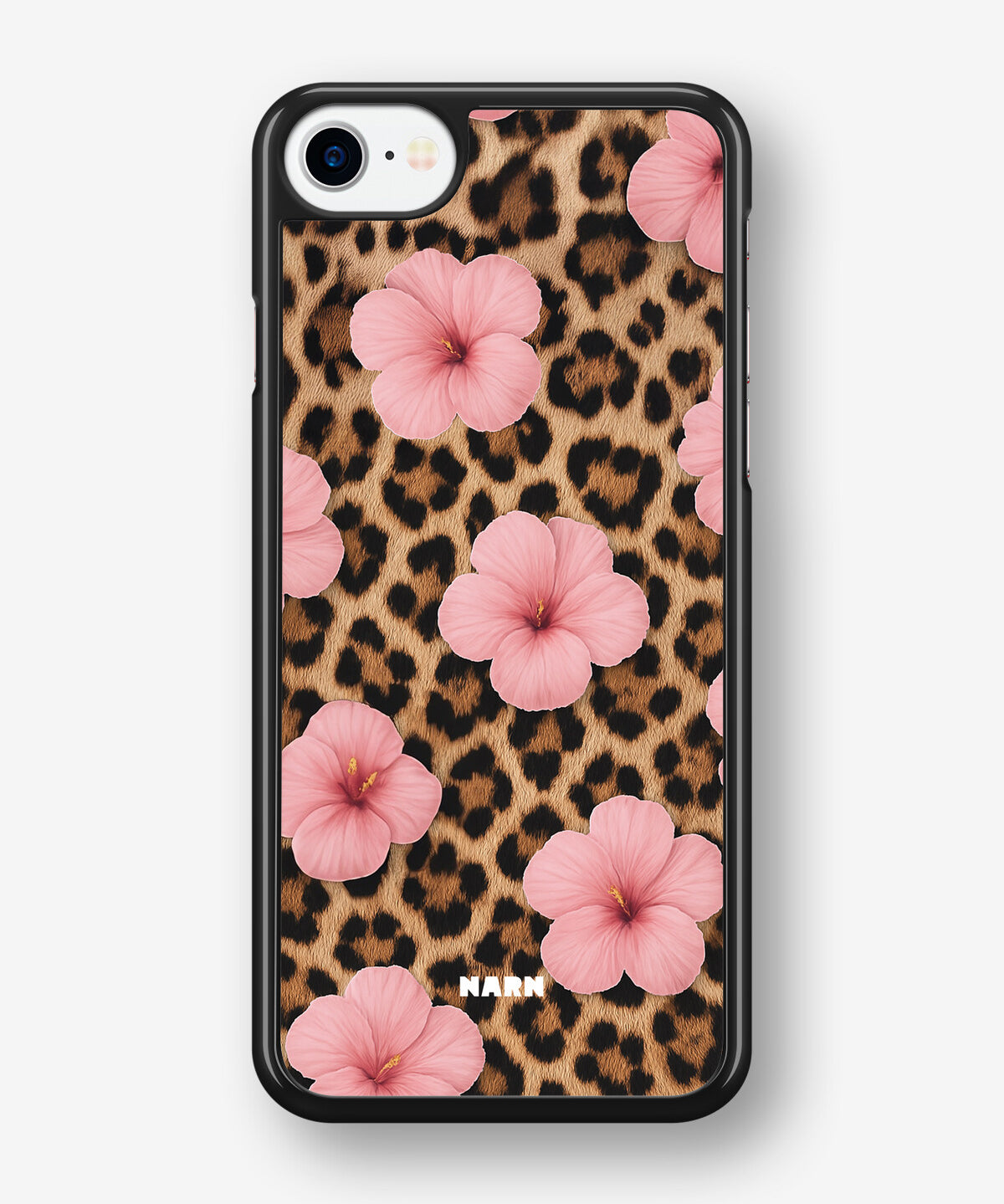 iPhone SE (2020/2022) Hard Case – Leopard Flower - View 1