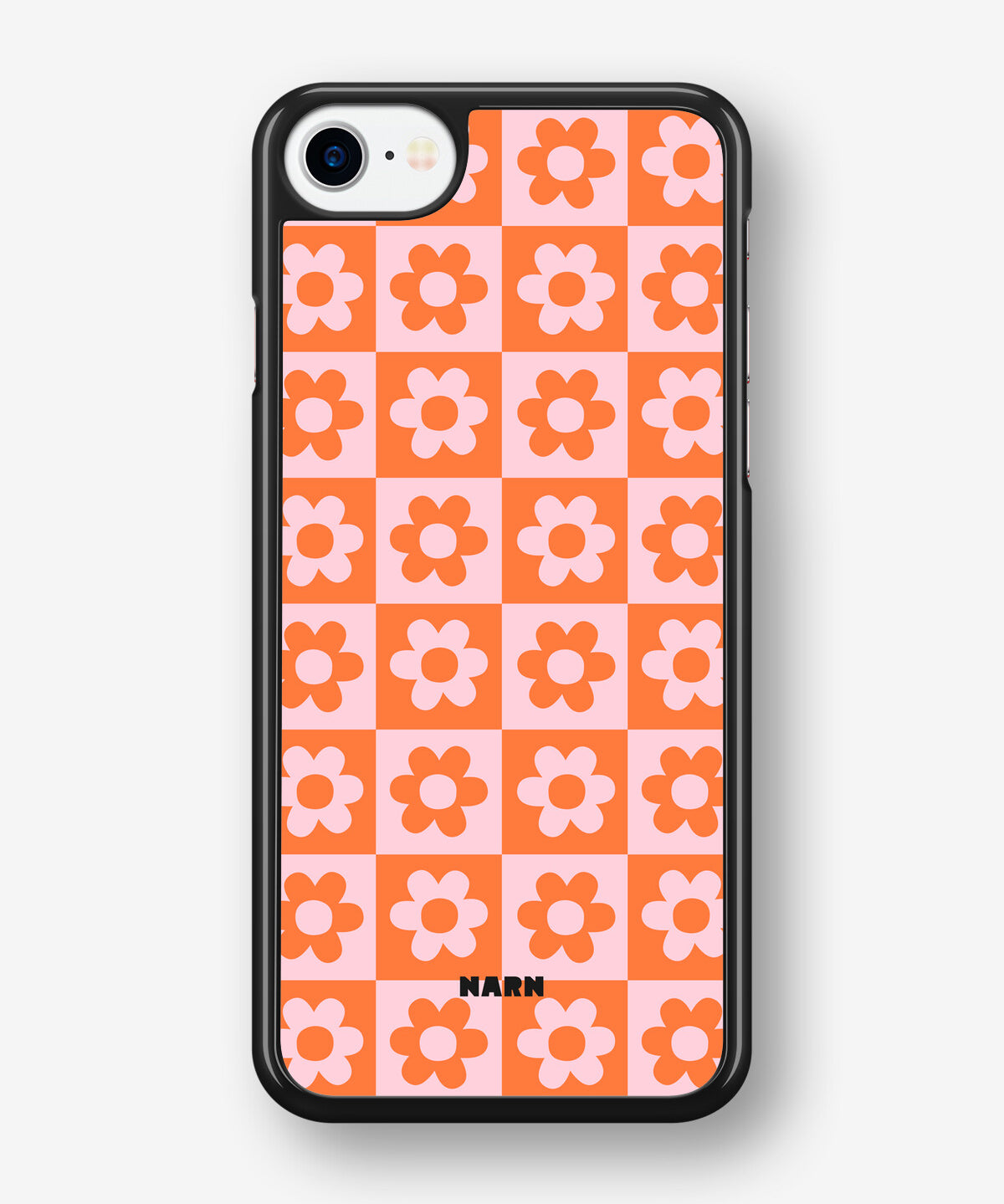iPhone SE (2020/2022) Hard Case – Peach Petals - View 1