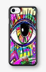 iPhone SE (2020/2022) Hard Case – Abstract Eye - View 1