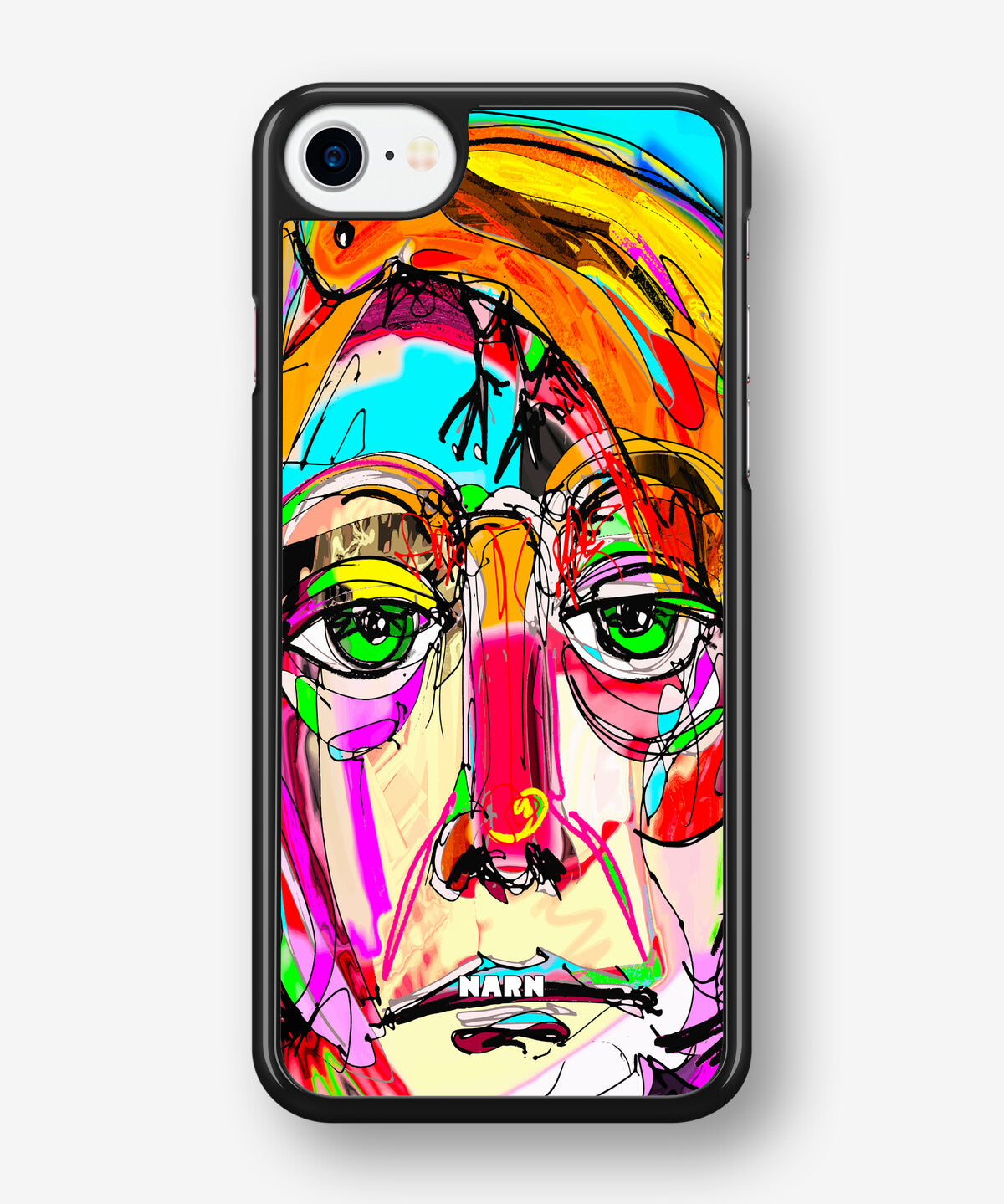 iPhone SE (2020/2022) Hard Case – Abstract Portrait - View 1