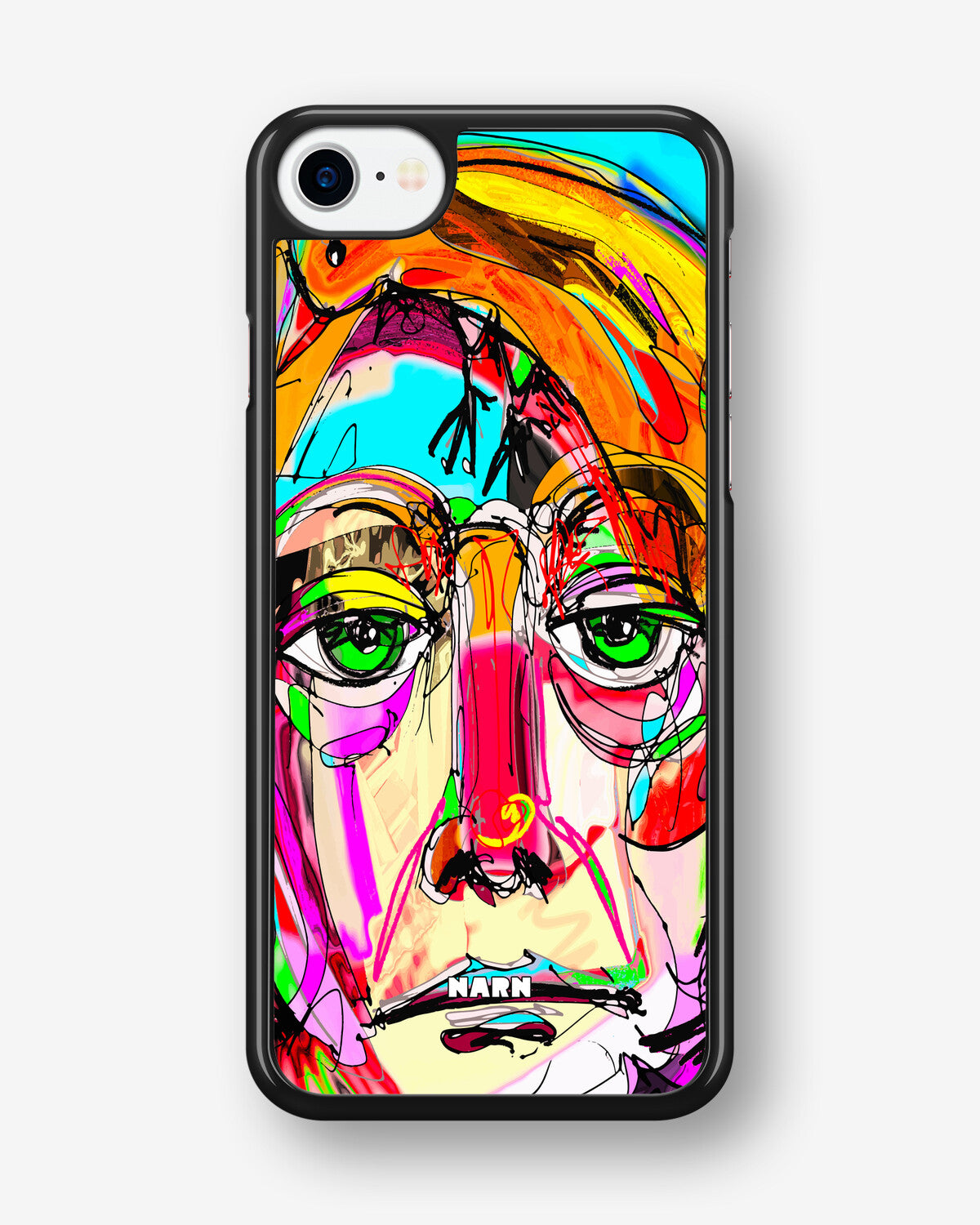 iPhone SE (2020/2022) Hard Case – Abstract Portrait - View 1