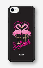 iPhone SE (2020/2022) Hard Case – Beach Flamingo - View 1
