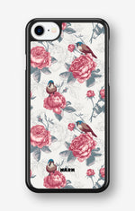 iPhone SE (2020/2022) Hard Case – Birds Among Roses - View 1