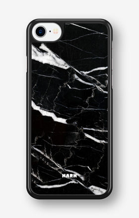 iPhone SE (2020/2022) Hard Case – Black Marble - View 1