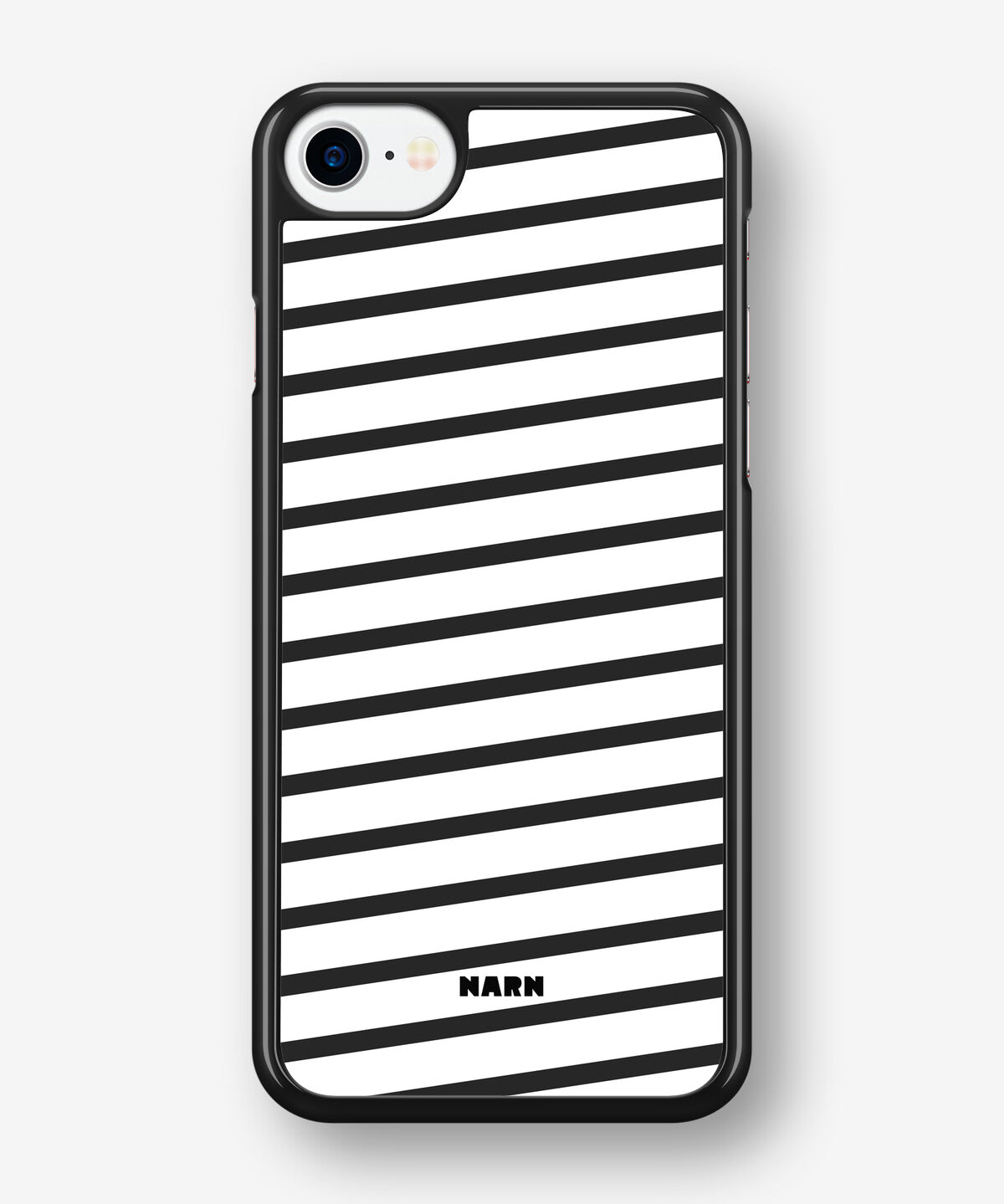 iPhone SE (2020/2022) Hard Case – Black Stripes - View 1