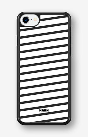 iPhone SE (2020/2022) Hard Case – Black Stripes - View 1