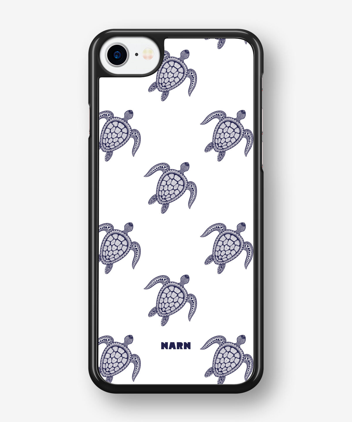 iPhone SE (2020/2022) Hard Case – Blue Turtles - View 1