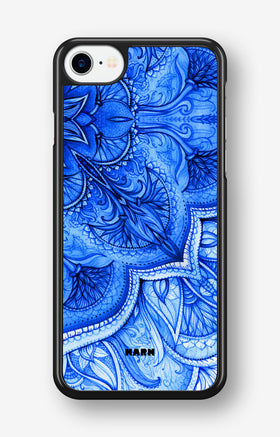 iPhone SE (2020/2022) Hard Case – Blue Vintage - View 1
