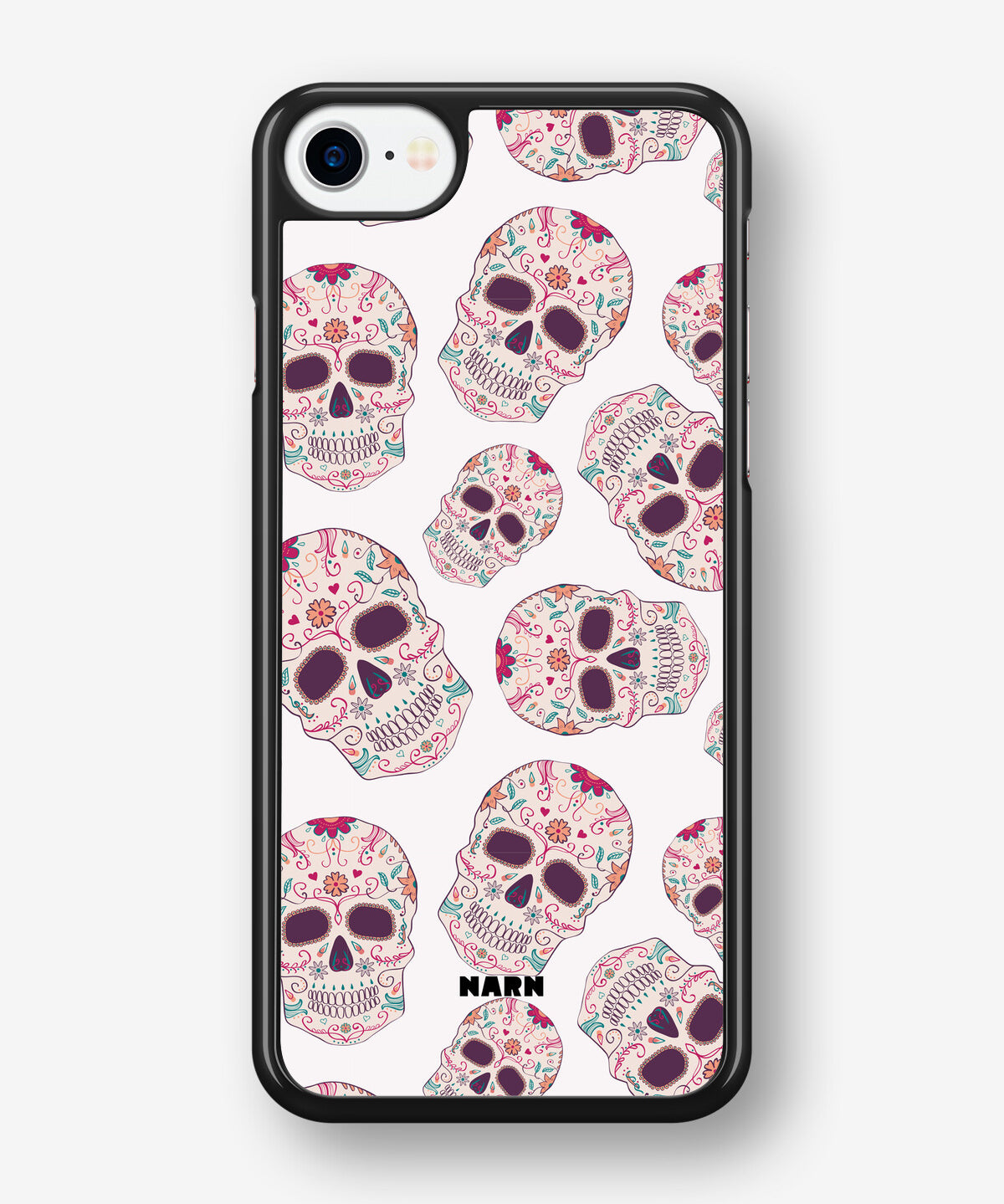 iPhone SE (2020/2022) Hard Case – Calavera Skulls - View 1