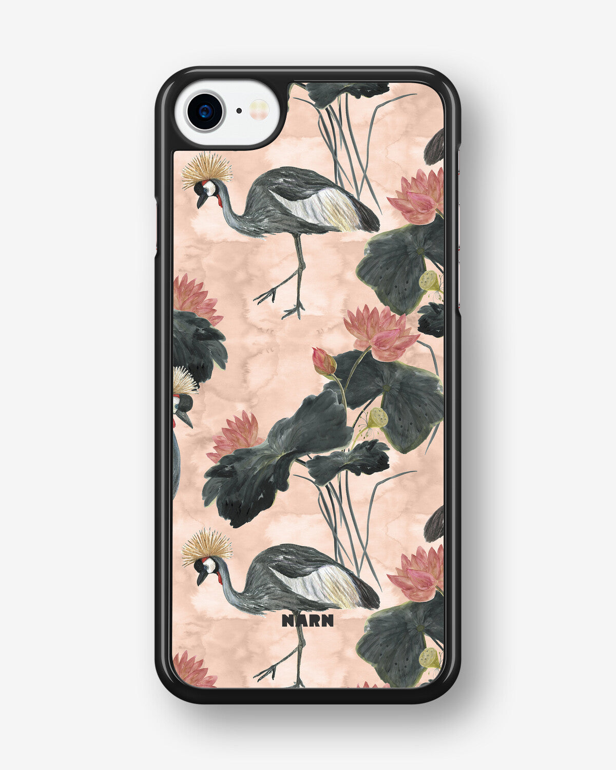 iPhone SE (2020/2022) Hard Case – Crowned Bird - View 1