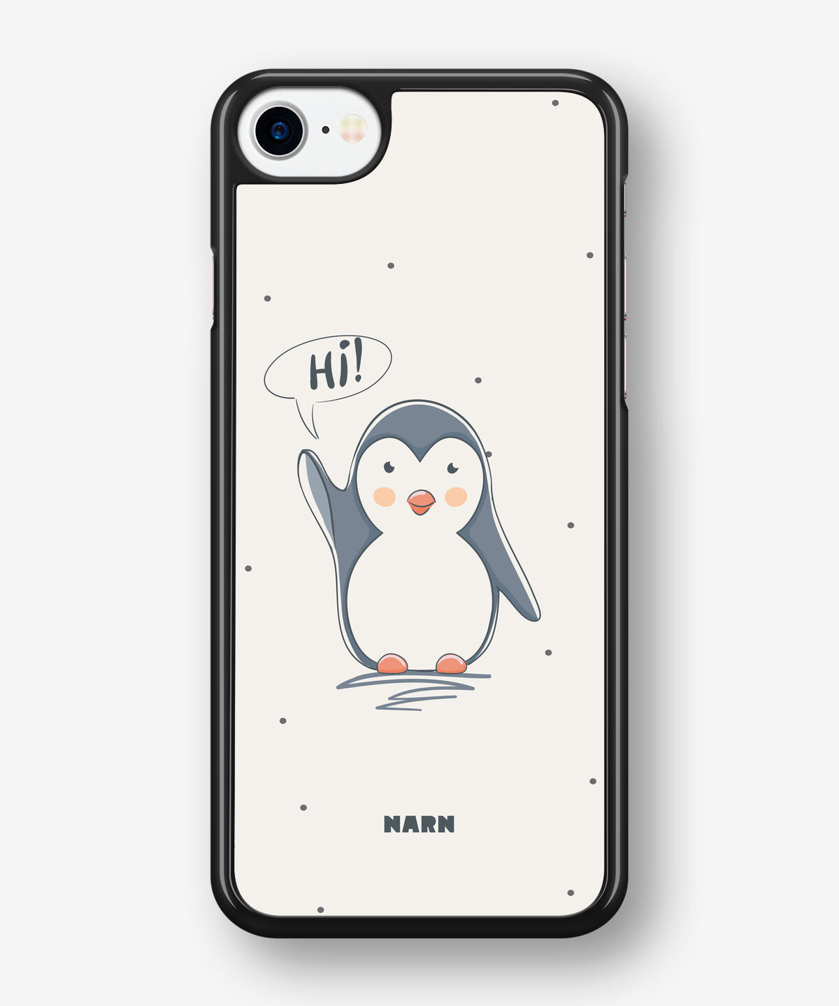 iPhone SE (2020/2022) Hard Case – Cute Penguin - View 1