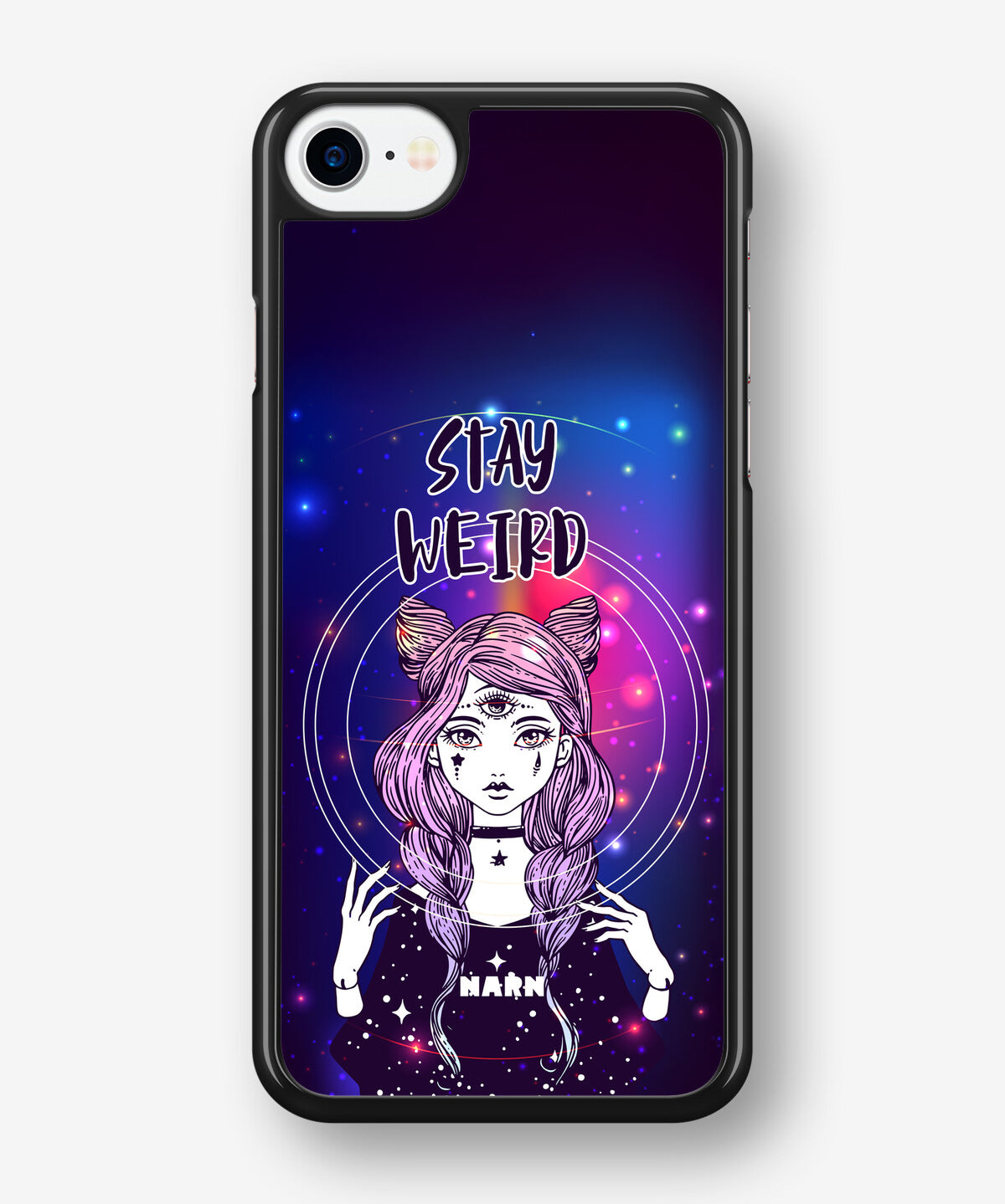 iPhone SE (2020/2022) Hard Case – Galactic Weird - View 1