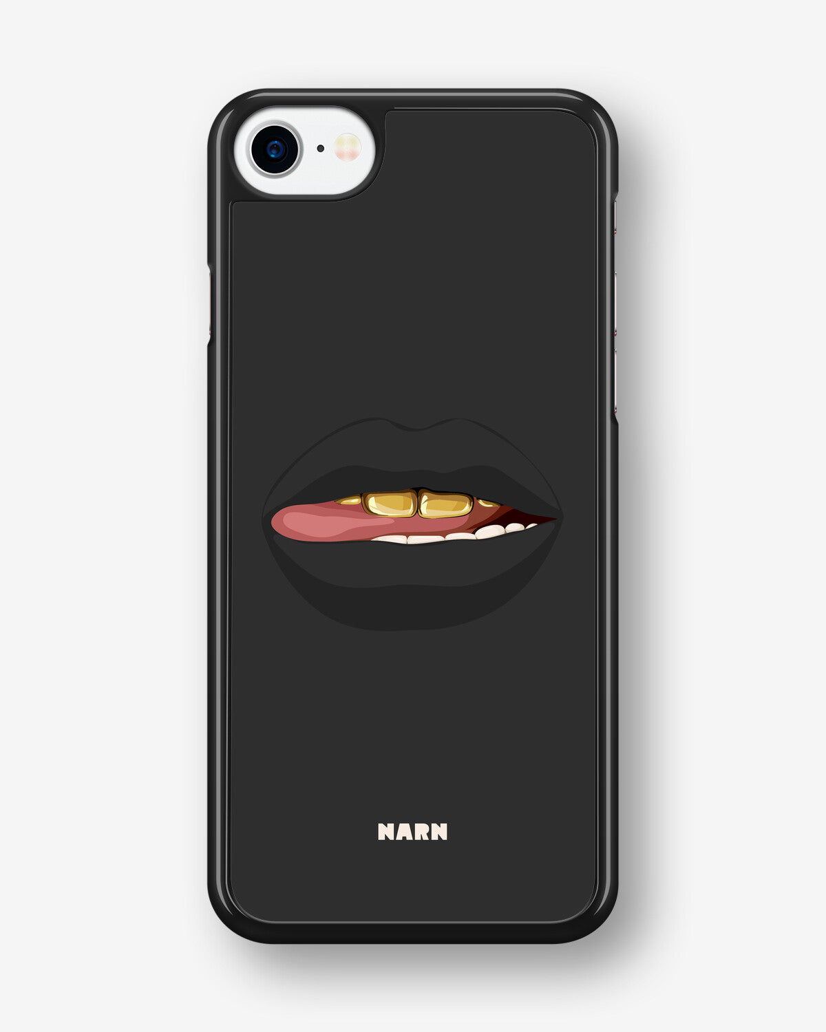 iPhone SE (2020/2022) Hard Case – Golden Lips - View 1