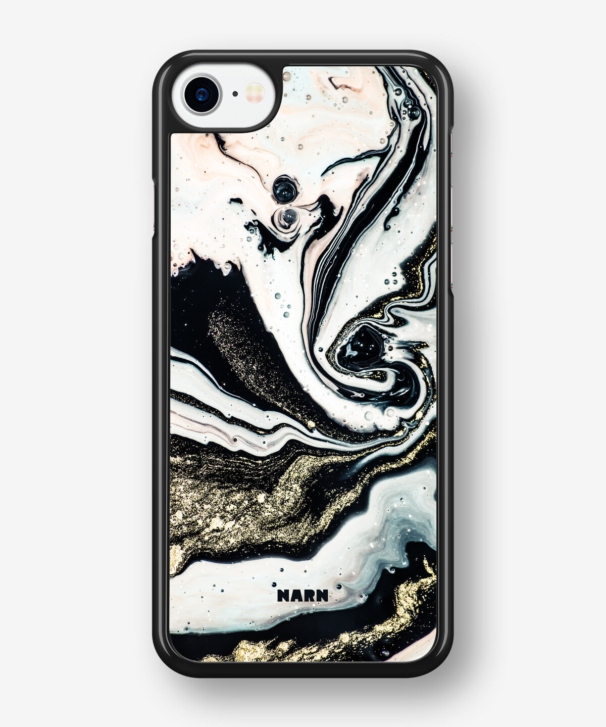iPhone SE (2020/2022) Hard Case – Golden Swirl - View 1