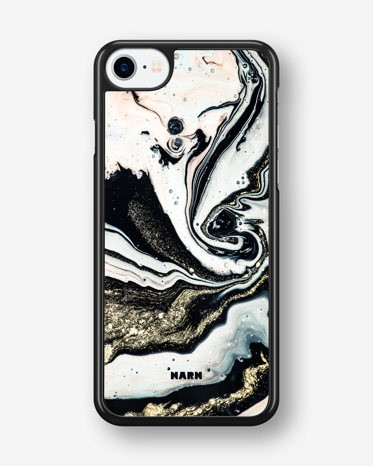 iPhone SE (2020/2022) Hard Case – Golden Swirl - View 1