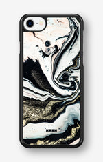 iPhone SE (2020/2022) Hard Case – Golden Swirl - View 1